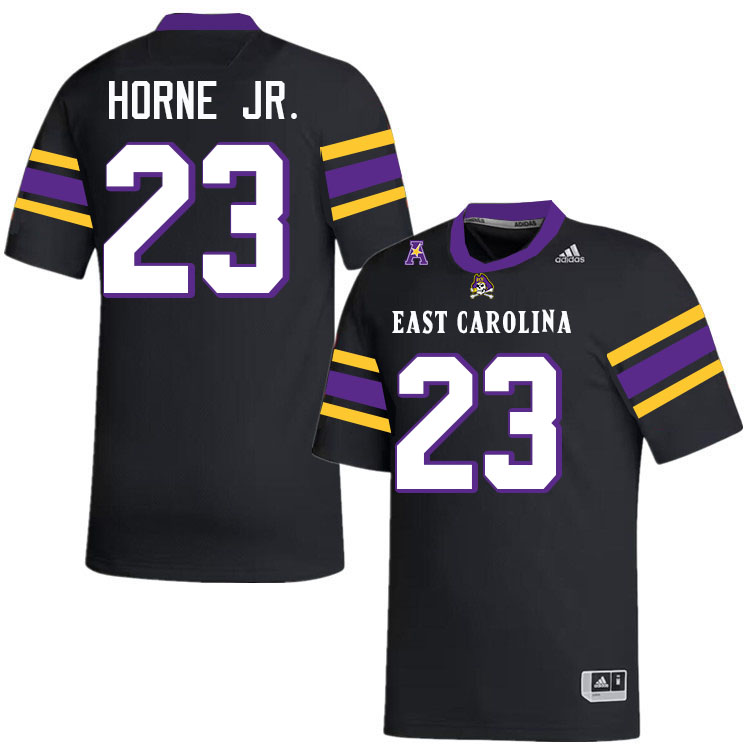 #23 Tavius Horne Jr. East Carolina Pirates College Football Jersey Stitched-Black